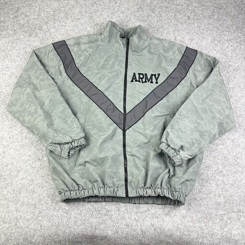 JWOD Skilcraft Army Jacket Windbreaker Medium/Long Reflective Camo Lined Vented